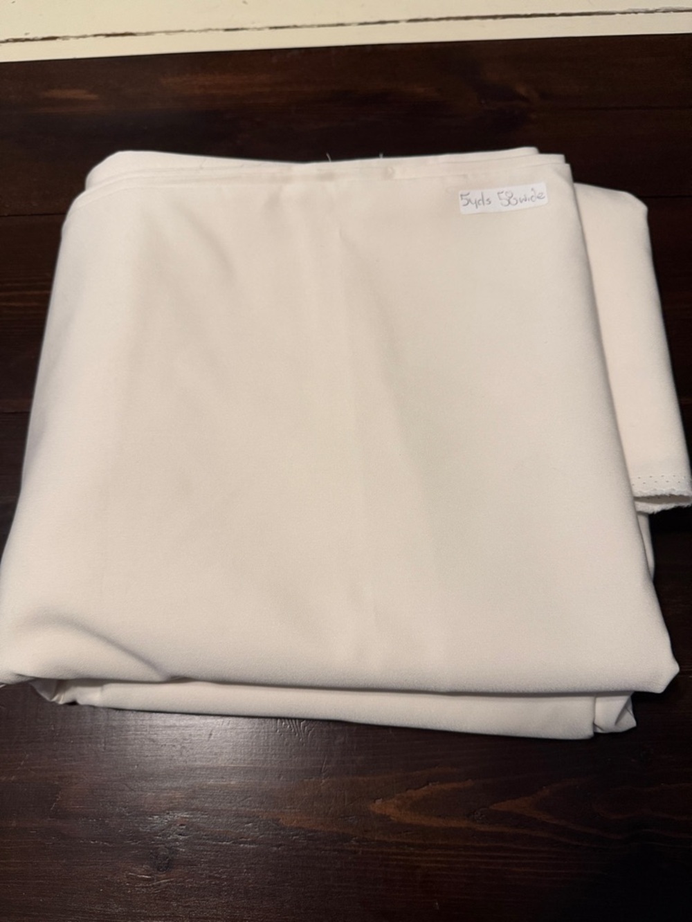 Ivory/Cream Fabric Yardage